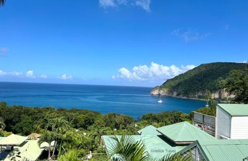 Deshaies Villa | Villa Etoile Matutine, 3 chambres, piscine, belle vue mer