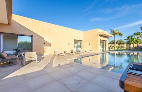 El Aggada Villa | Villa Hawai, ss vis à vis avec espace de sport , piscine Chauffée
