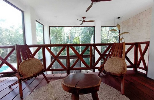 Akumal Villa | Villa immersed in the jungle of Tulum in the town of Chemuyil