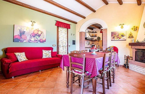 Scopello Villa | Villa Argenta: A welcoming one-story villa in a quiet position, located on a hillside above the sea, with Free WI-FI.
