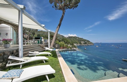 Nerano Villa | Villa Jeranto on the sea with infinty pool