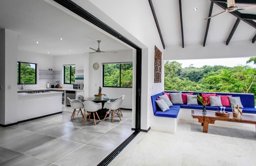 Santiago Villa | Villa Komodo at Cactus Blue Luxury Villas. Beautiful pool, views + garden.