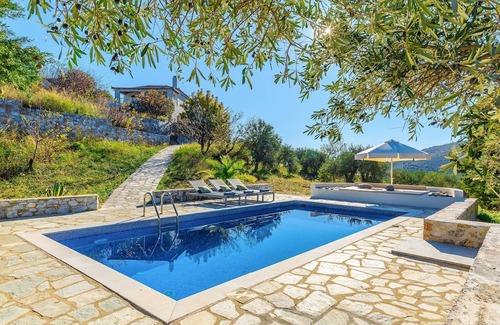 Skopelos Villa | Villa Levanda: Large Private Pool, Sea Views, A/C, WiFi