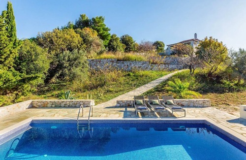 Skopelos Villa | Villa Levanda: Large Private Pool, Sea Views, A/C, WiFi