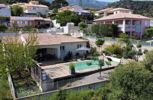 Furiani Villa | Villa Moderne Avec Piscine Chauffée a 5 Minutes de la Plage