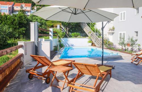 Mlini Apartment | Villa My Rose with a private pool