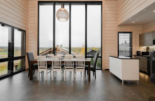 Jamsa Villa | Villa Nevada - 10+2 henkilölle, Luoteis-Himos Ski-in/out, 255m²