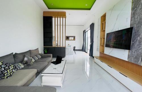 Ho Tram Apartment | Villa Ngọc Châu Phan Thiết Chi nhánh 1 - 2 Phòng Ngủ, Có Bếp, Phòng Ăn, Phòng Khách, Miễn Phí Sân BBQ và Bãi Xe Ô Tô Rộng Rãi