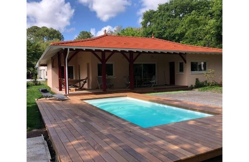 Taussat Villa | Villa-piscine-sauna 300m from the Bassin d'Arcachon and near Andernos