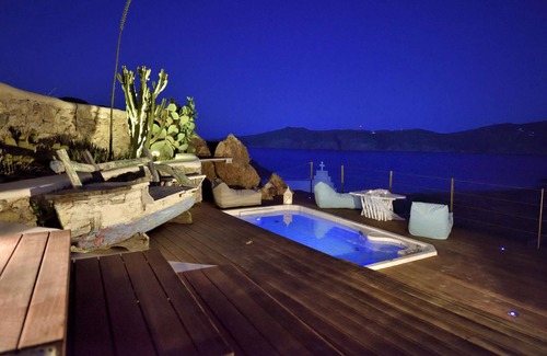Panormos Villa | Villa Princess 5 4Bed with Small Tub Panormos Beach