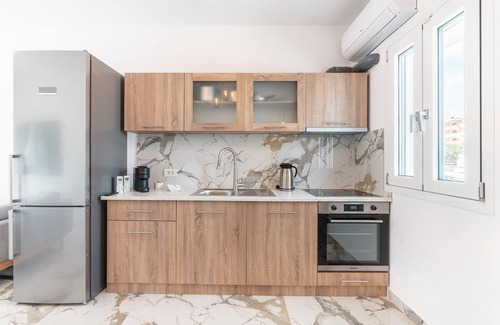 Karpathos Villa | Villa 'Punta Mare 5' with Mountain View, Wi-Fi and Air Conditioning