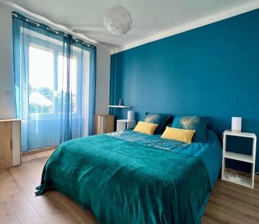 Brive-la-Gaillarde House | Villa Quintel -Proche gare & centre -JardinBalcon