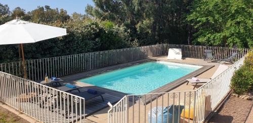 San-Gavino-di-Carbini Villa | Villa Ribba 10 pers piscine 5 min plage en voiture
