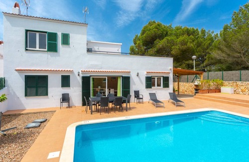 Serpentona Villa | Villa Sa Lluna: Large Private Pool, Walk to Beach, A/C, WiFi