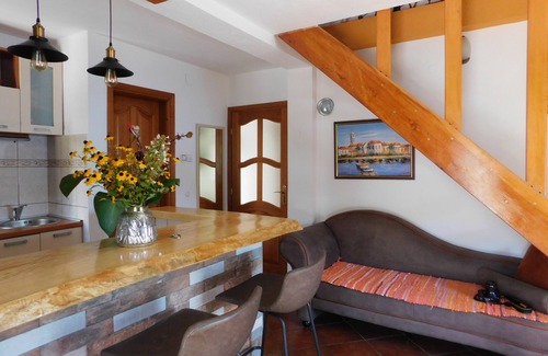 Lepetane Apartment | Villa Serventi, Apartment with Sea View Balcony