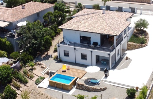Ventiseri Apartment | Villa set between the sea and the Massif de Bavella, magnificent view.