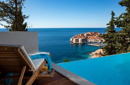 Municipality of Dubrovnik Villa | Villa T Dubrovnik - Wellness and Spa Luxury Villa with spectacular Old Town view