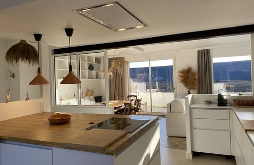 Billiers Villa | Villa Vieilles Vignes vue mer