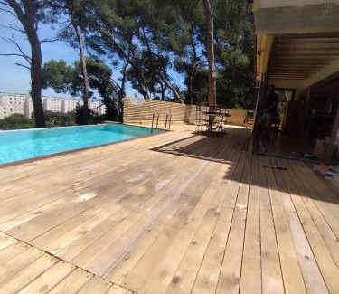 Sete Villa | Villa vu mer et étang de thau