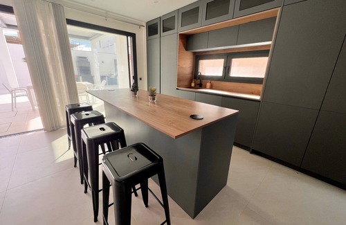 Bolonia Ski Chalet | Villa with private pool a few meters from the beach.