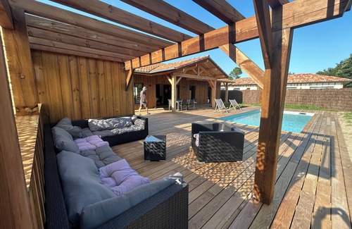 Vielle-Saint-Girons Villa | Villa with pool, quiet area - 5mn from ocean beach