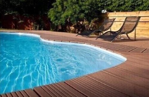 La Saline Les Bains House | Villa with pool near the lagoon