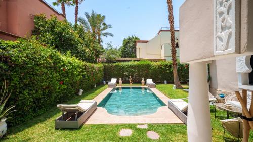 El Aggada Villa | Villa Zeitoune - 8 pers - Piscine - Marrakech
