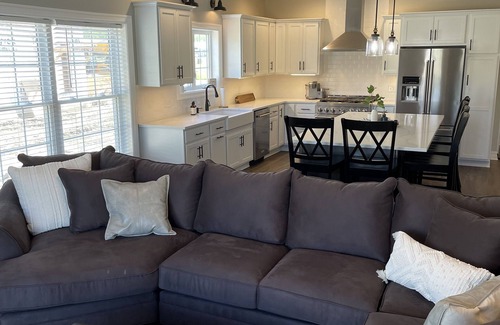 Ellicottville Condo | Village retreat, new condo loaded with amenities hot tub, fire pit, game room