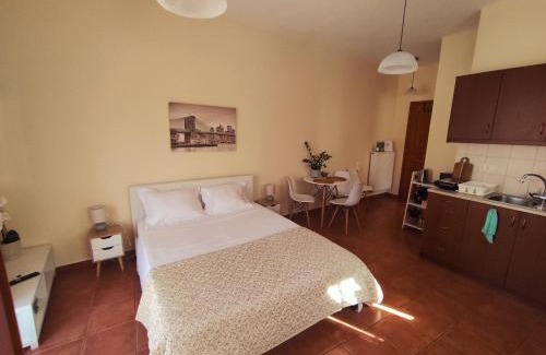 Ermoupoli Apartment | Virginia's guest room