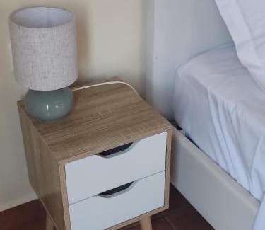 Ermoupoli Apartment | Virginia's guest room