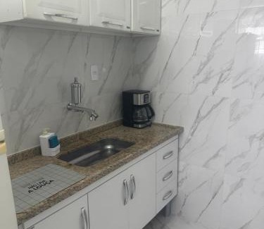 Gonzaga Apartment | Vista Mar Coração do Gonzaga