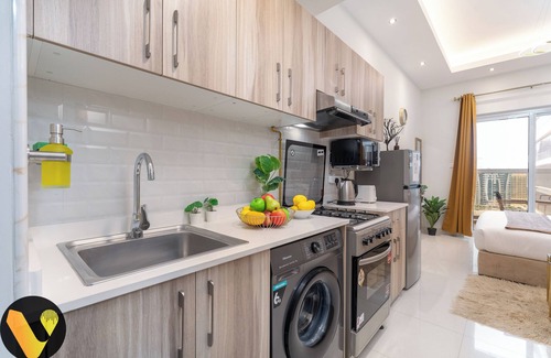 Dubai Sports City Apartment | Vogue Studio at Hera Tower Sports City