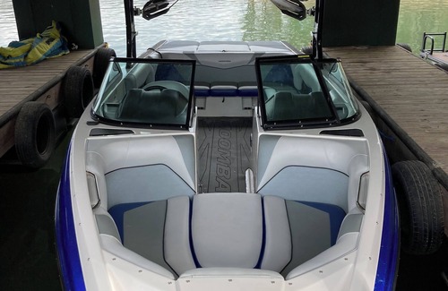 Byrdstown Boat Rental | Wakeboarding boat with me as a driver.