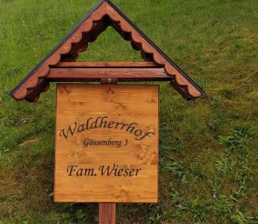Gossenberg House | Waldherrhof