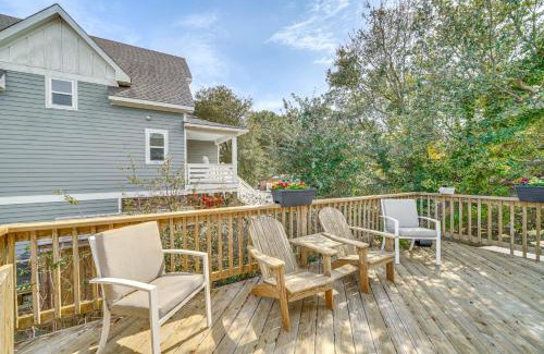 Colington House | Walk to Beach and Boat Ramp Home with Outdoor Area
