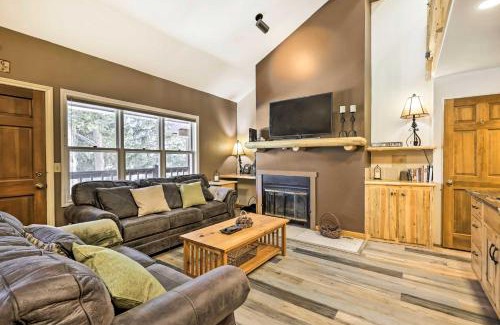 Grand Lake Apartment | Walk to Grand Lake Riverfront Gem with Fireplace!