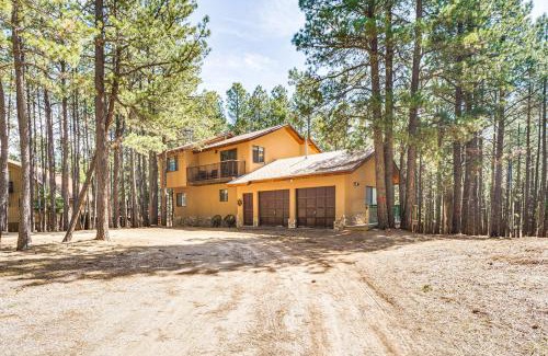 Angel Fire House | Walk to Lake and Trails Angel Fire Home with Deck!