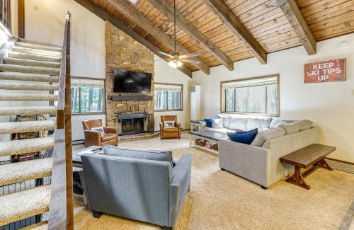 Angel Fire House | Walk to Lake and Trails Angel Fire Home with Deck!