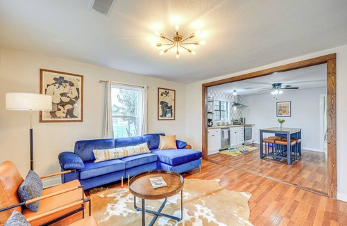 Bandera Cottage | Walk to Main Street: Cottage w/Deck in Bandera!