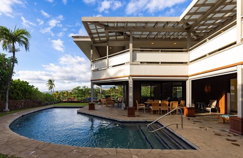 Puako House | Walk to Waialea Bay, pool, AC, Oceanview
