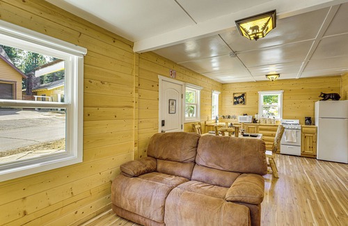 Green Valley Lake Cabin | Walk to Water: Cozy Cabin in Green Valley Lake!