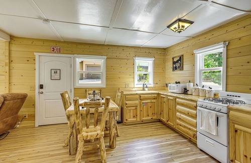 Green Valley Lake Cabin | Walk to Water: Cozy Cabin in Green Valley Lake!