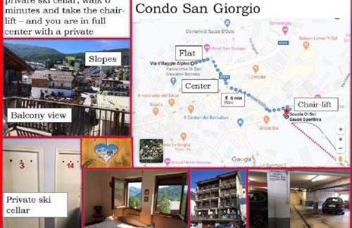 Sauze d'Oulx Apartment | Walking distance from chairlift and center-60 sq m Wi-Fi Casa Lucia