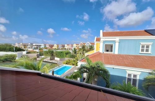 Tera Kora Apartment | Water Villa's Bonaire - Porch with view on the canal