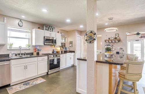 South Daytona House | Waterfront Daytona Escape w/Pool & Game Room!