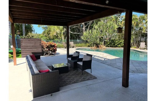 Baileys Bluff Estates House | Waterfront Home w/Pool, Hot Tub, and Sauna!