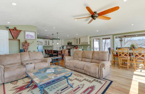 Roach House | Waterfront Lake of the Ozarks Home with Private Dock