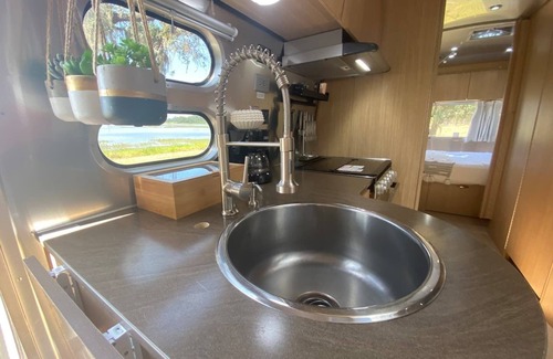 Winter Garden House | Waterfront Luxury Airstream on An Orange Grove