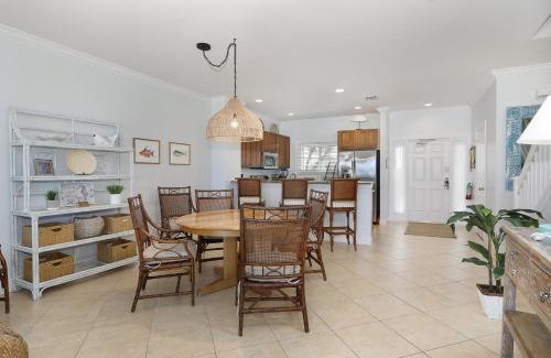 Coral Lagoon House | Waterfront luxury Villa 34 with sunset views and boat slip townhouse