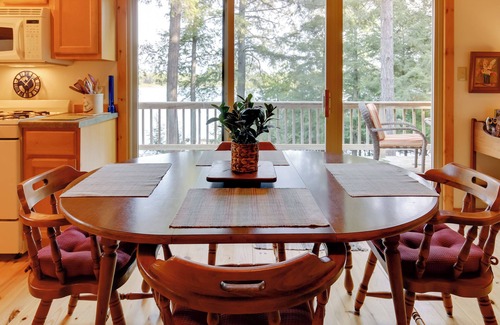 Mercer Cabin | Waterfront Mercer Cabin w/Wraparound Porch!
